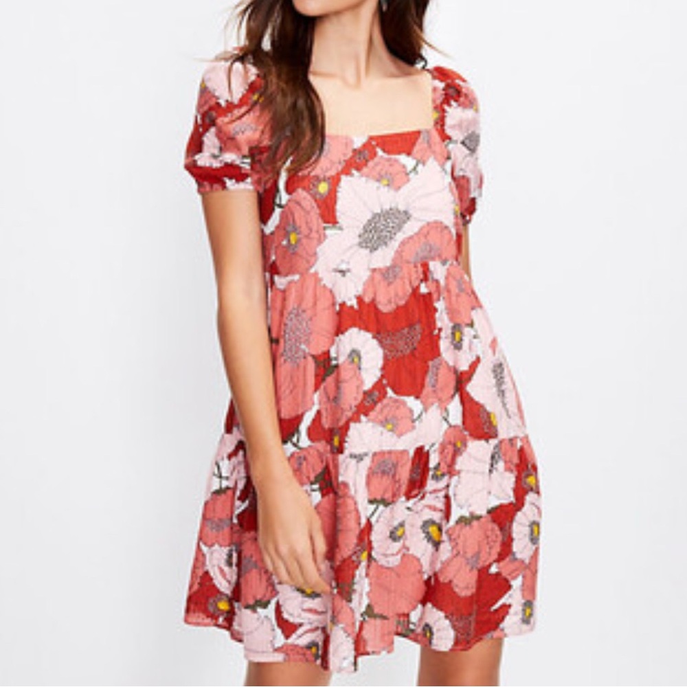 5 for $20 Deal- Loft Floral Flowy Dress- Size 0